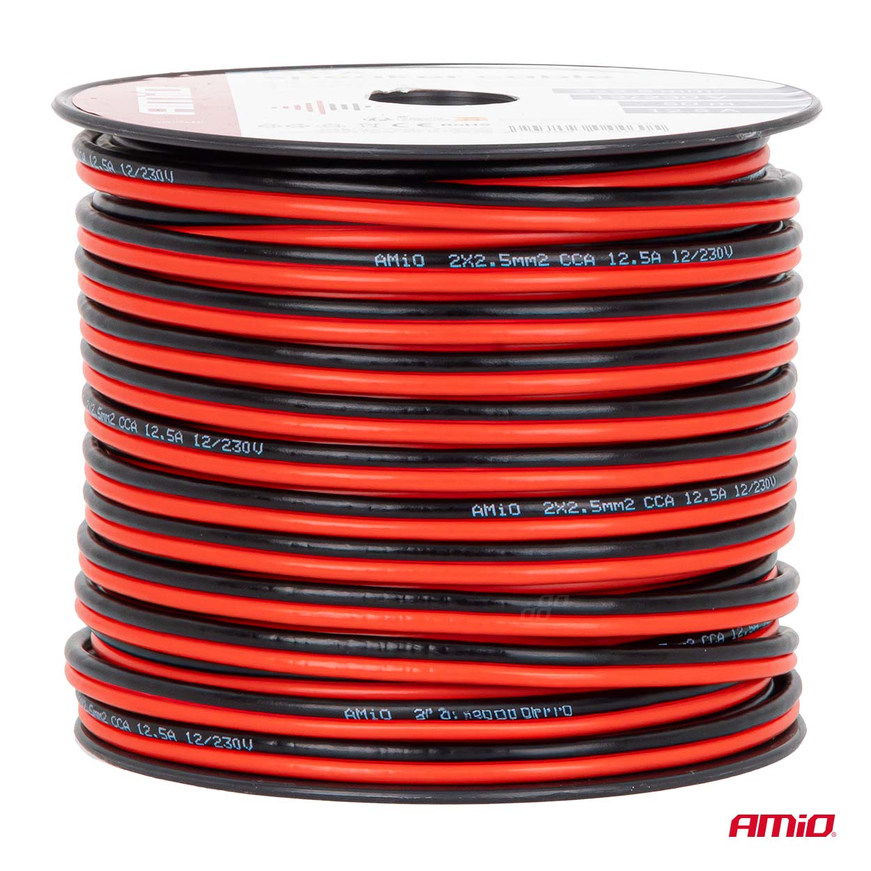 Kabel głośnikowy dwużyłowy CCA 2x2.5mm2 50m 12.5A — ujęcie 2