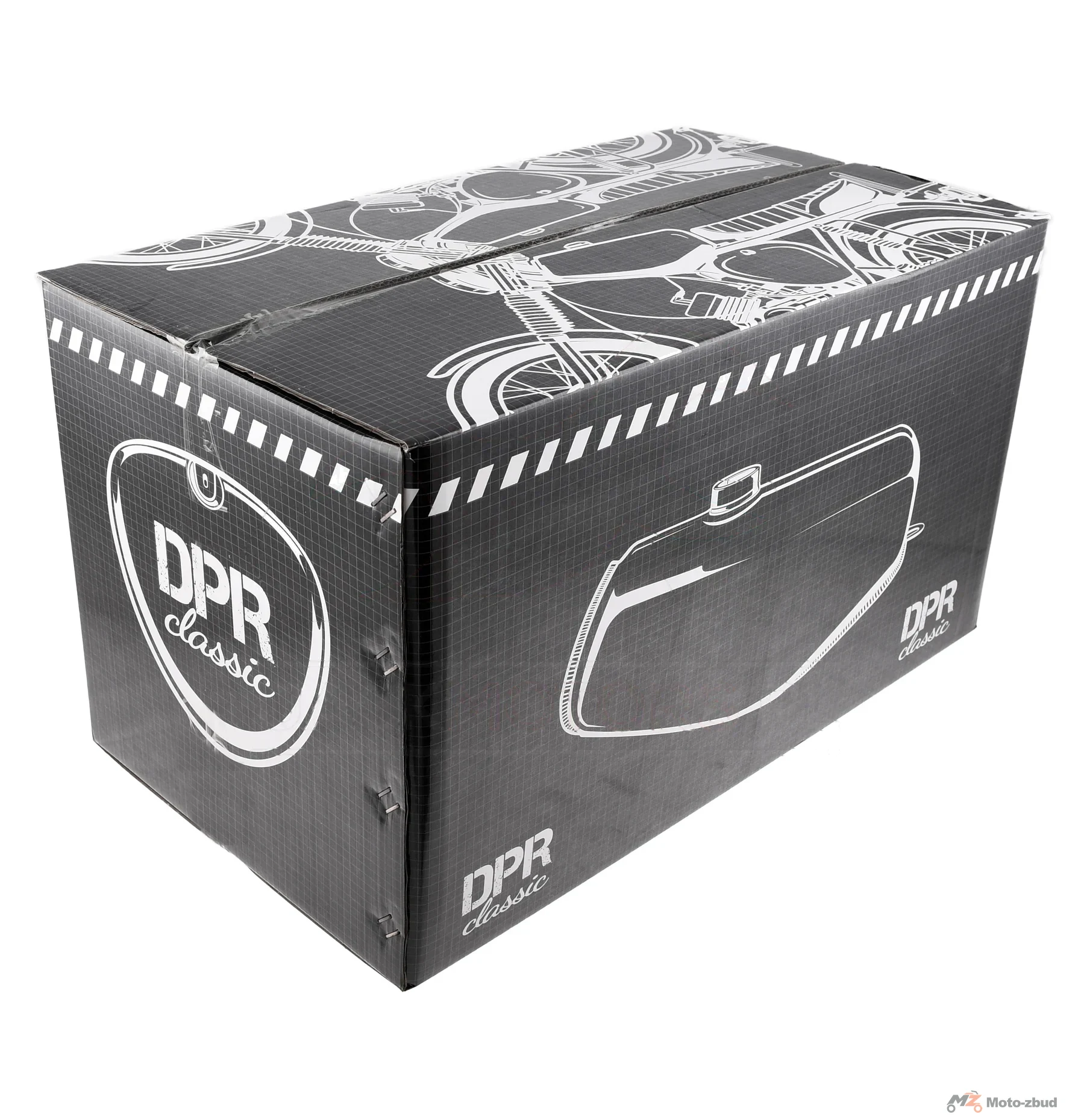 Zbiornik paliwa + pokrywa filtra powietrza + akumulatora Simson enduro żółty kpl. premium — ujęcie 2