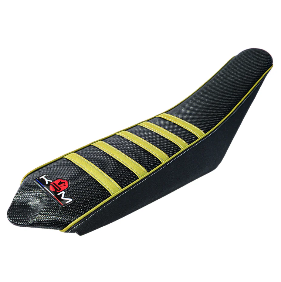 Pokrowiec siedzenia KRM Pro Ride czarno żółty sherco od 2013 r. — ujęcie 1