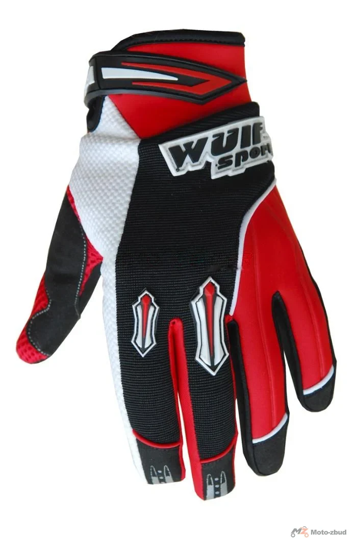 Rękawice crossowe Junior Wulf Stratos Red XS