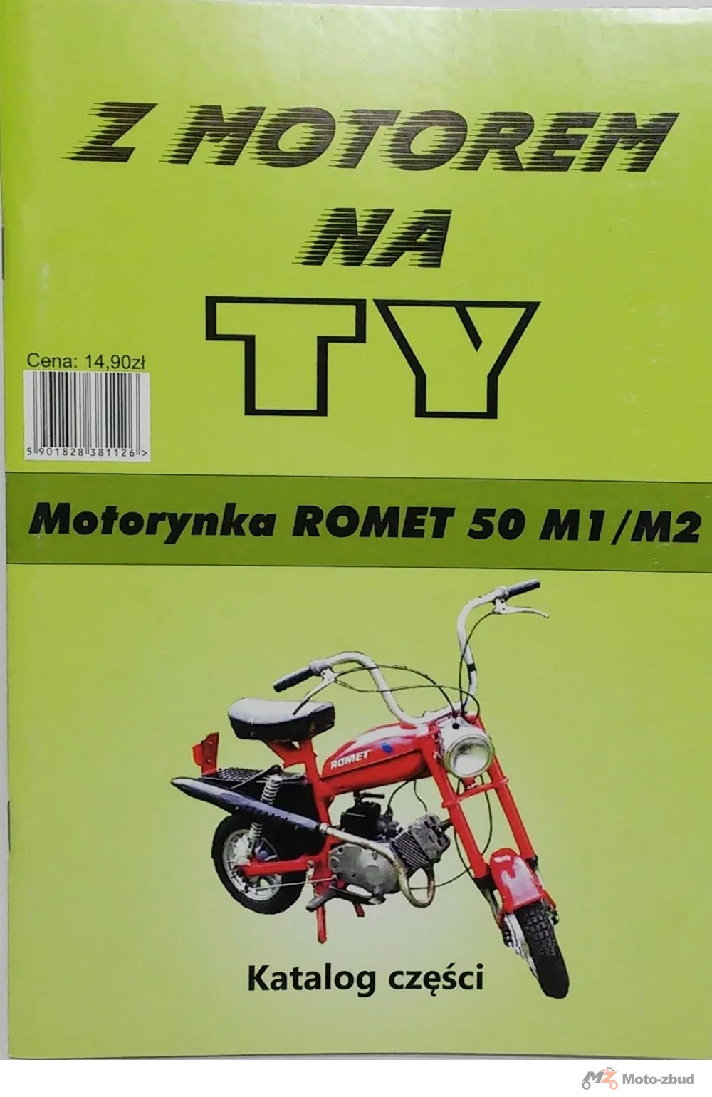 Ilustrowany katalog części Romet pony M1/M2 (Motorynka)