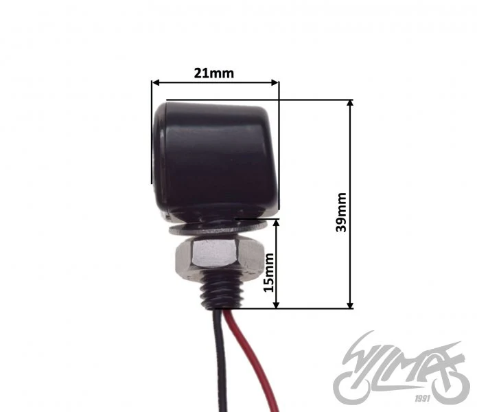 Kierunkowskaz mini LED, czarny — komplet AM1495 — ujęcie 2