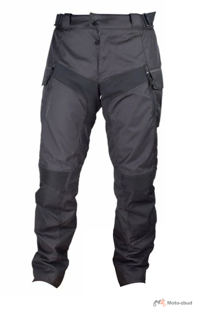 Spodnie motocyklowe LS2 Travel męskie — czarny / ciemnoszary — rozmiar S — ujęcie 2