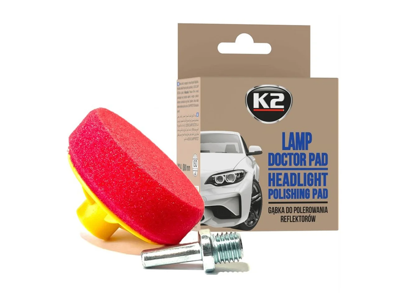 K2 LAMP DOCTOR PAD Gąbka do polerowania reflektorów