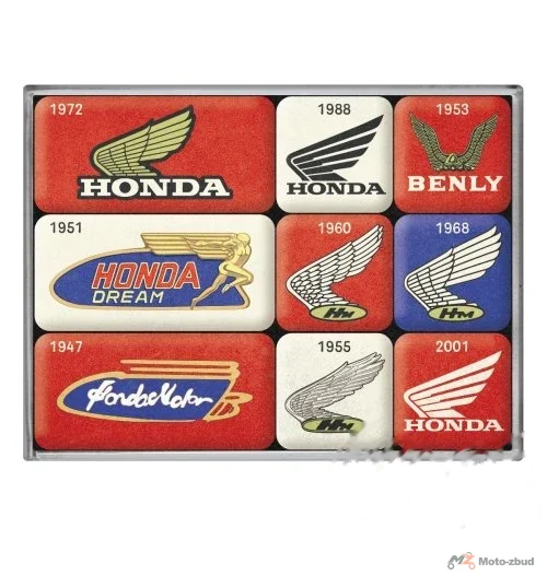 Magnes Honda mc logo 9 szt. 83132