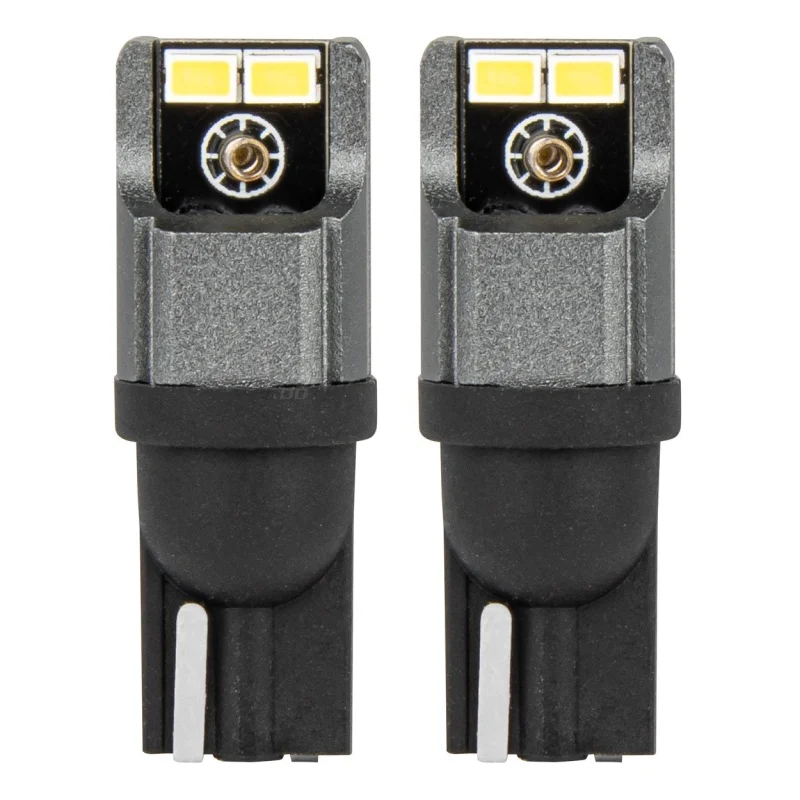 Żarówka W5W T10 12V/24V 4xLED SMD3020 CANBUS PRO biała AMIO (2szt.) — ujęcie 5