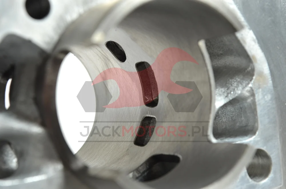 Cylinder Simson 85/5/3/2M membrana kpl. Wossner racing · zawór membranowy AM6 + króciec BVF — ujęcie 7