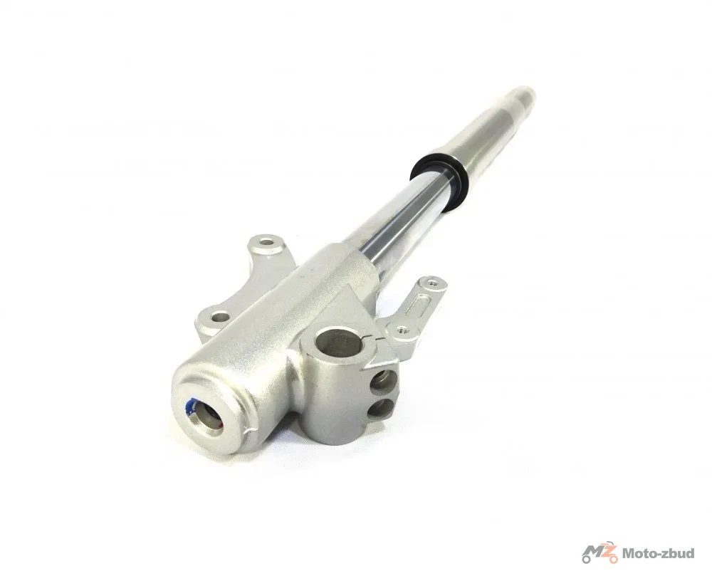 Junak M15 125 cm³ amortyzator przód prawy kpl. (Q37 dł.cał.86 cm) (chrom) (oś imbus) (blokada osi na śrubę M8) — ujęcie 3