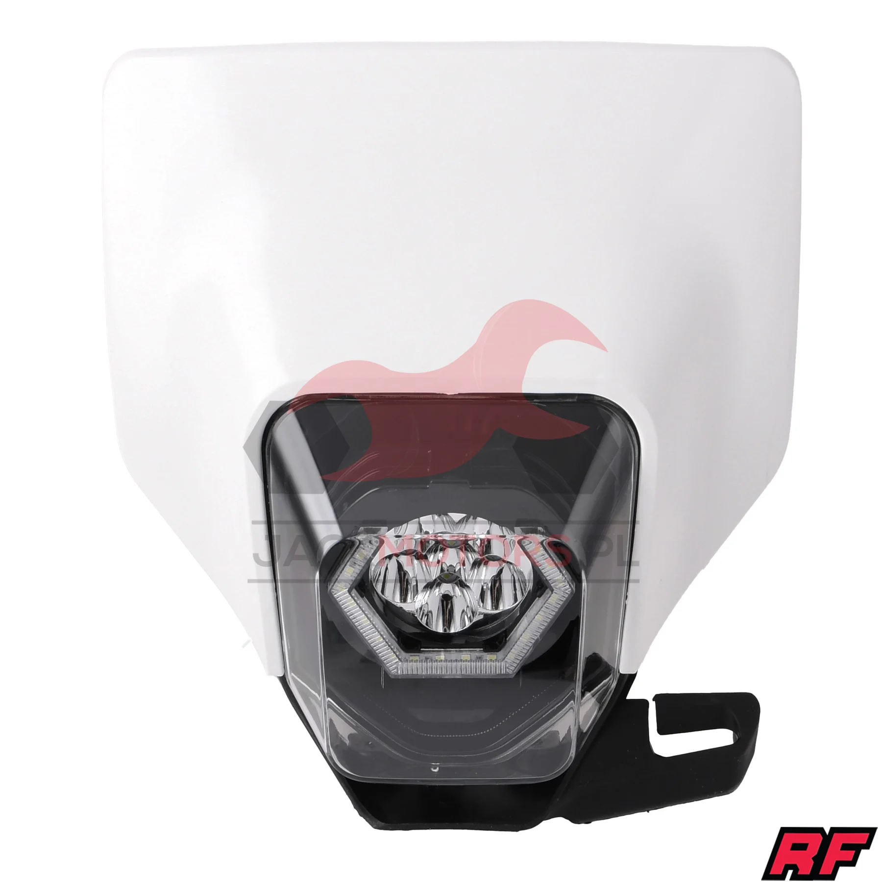 Owiewka uniwersalna Racing Force LED V3 biała — ujęcie 1