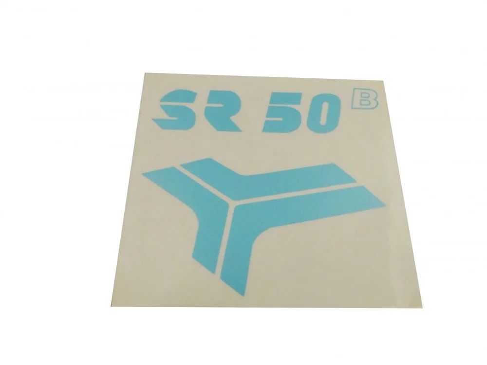 Nalepka kapy SR50 niebieska