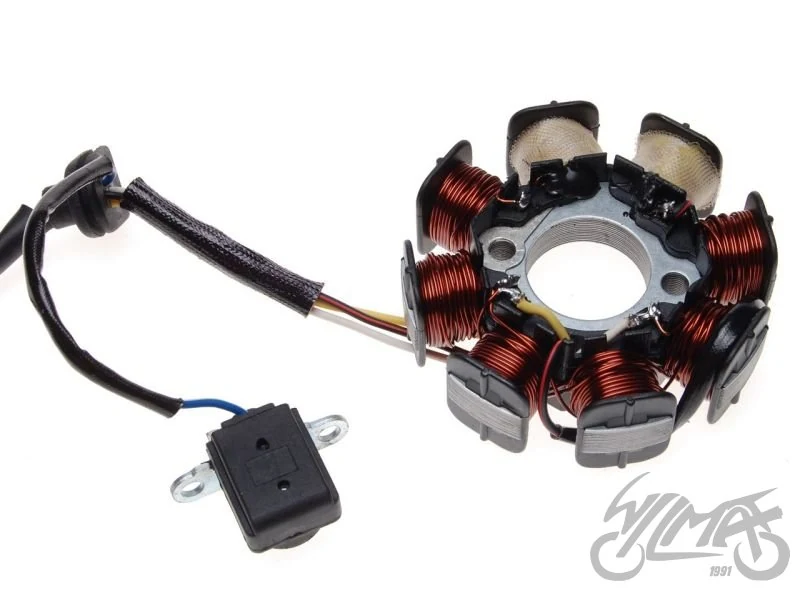 Stator zapłonu 8 cewek 4T — Delfin — Kinroad XT50QT-2 Delfin / Longjia LJ50QT-E Caper — ujęcie 3