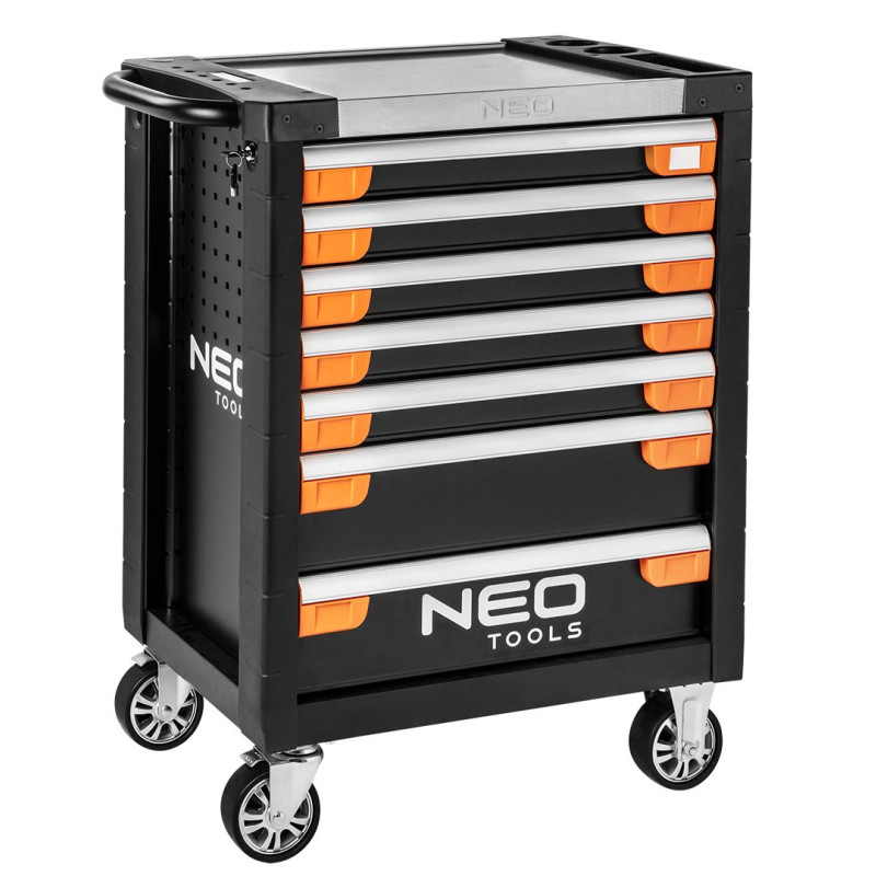 Wózek narzędziowy 7 szuflad z wyposażeniem, 330 elementów NEO TOOLS 84-220-6 — ujęcie 2