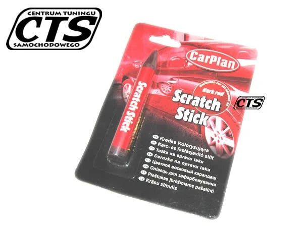 CarPlan Scratch Stick kredka koloryzująca ciemno czerwona