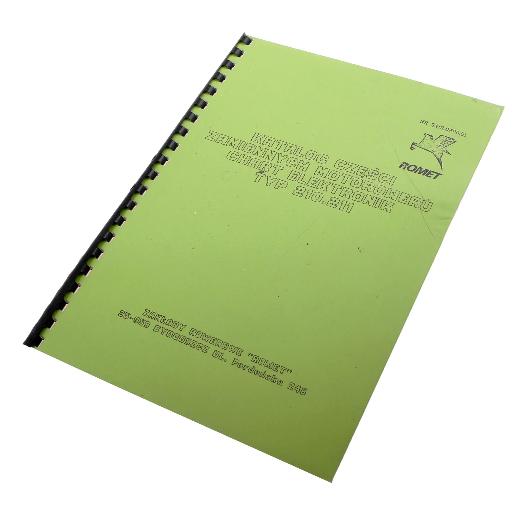 Katalog części Romet chart elektronik 210 / 211 PL — ujęcie 1