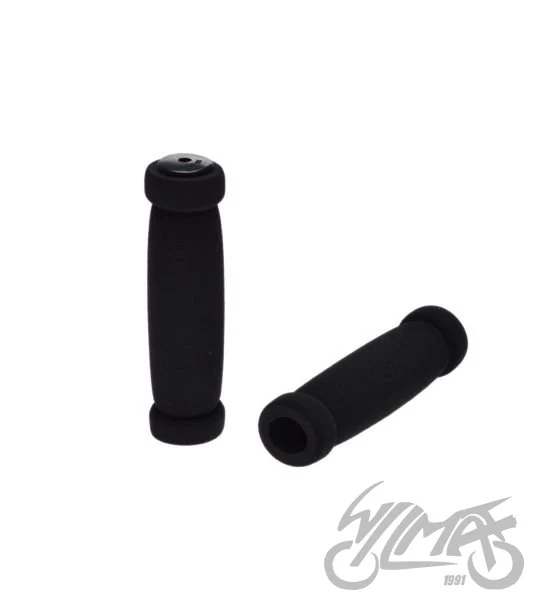 Chwyt kierownicy rowerowy gąbka czarny 12 cm — ujęcie 2