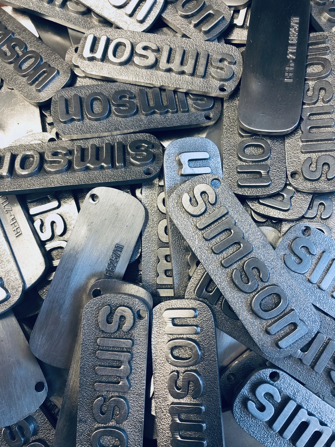Brelok Simson JMP aluminiowy
