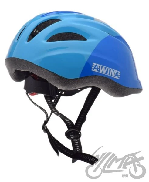 Kask rowerowy Awina by MOON dziecięcy M niebieski — HB6-3-7 — ujęcie 2