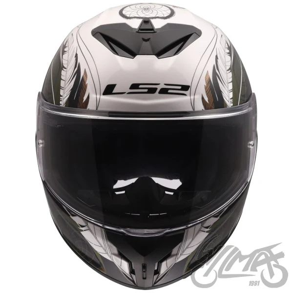 Kask LS2 FF820 Rapid iii boho White Black Pink — rozmiar S — ujęcie 3