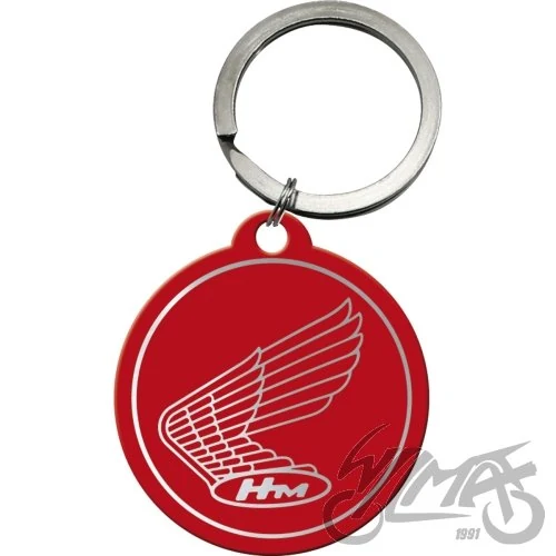 Brelok do kluczy Honda logo red 48044