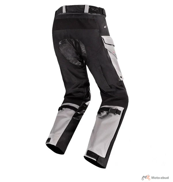 Spodnie motocyklowe LS2 Apollo męskie — czarny / ciemnoszary — rozmiar 3XL — ujęcie 2