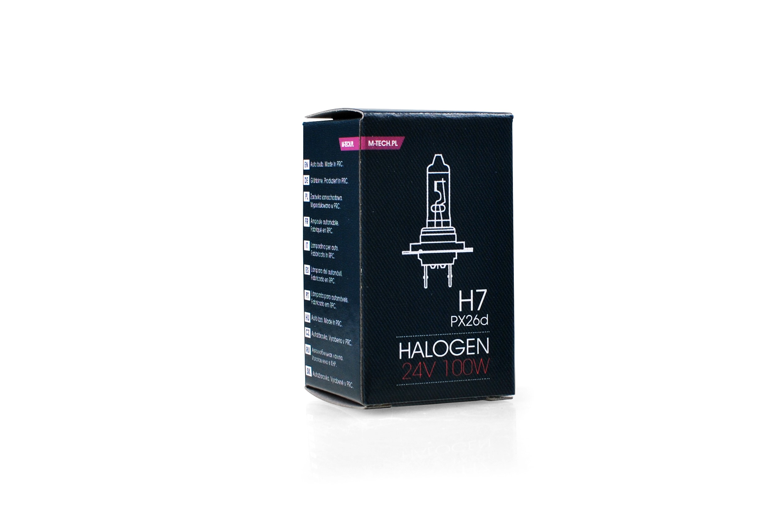 Żarówka halogenowa H7 24 V 100 W PX26D M-Tech Z979 — ujęcie 3