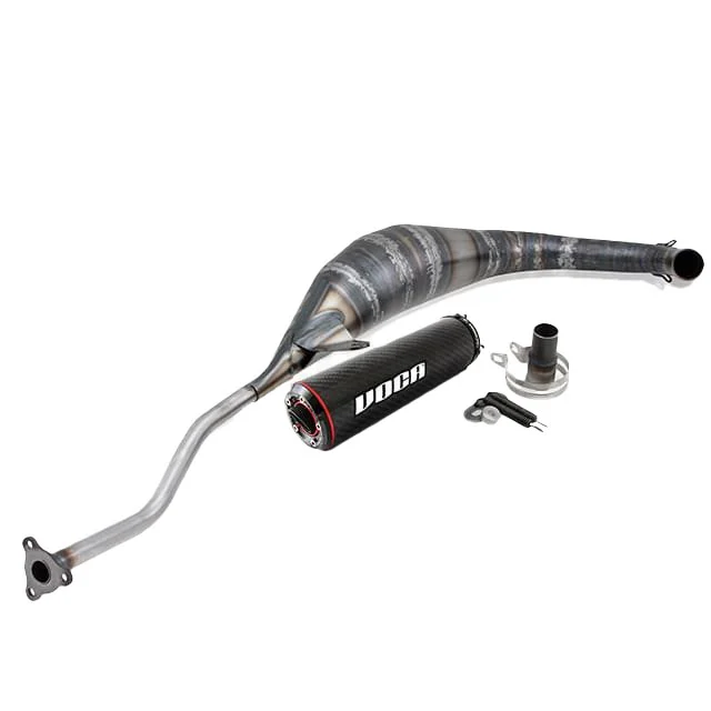 Wydech VOCA racing carbon 80 cm³ Minarelli AM6 - Yamaha tzr od 2003 r. Aprilia RS od 1999 r. — ujęcie 2
