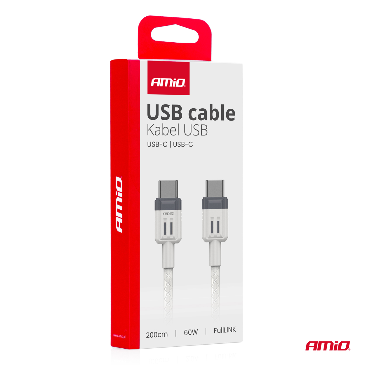 Kabel do ładowania USB-C - USB-C 60 W 200 cm FullLINK — ujęcie 3