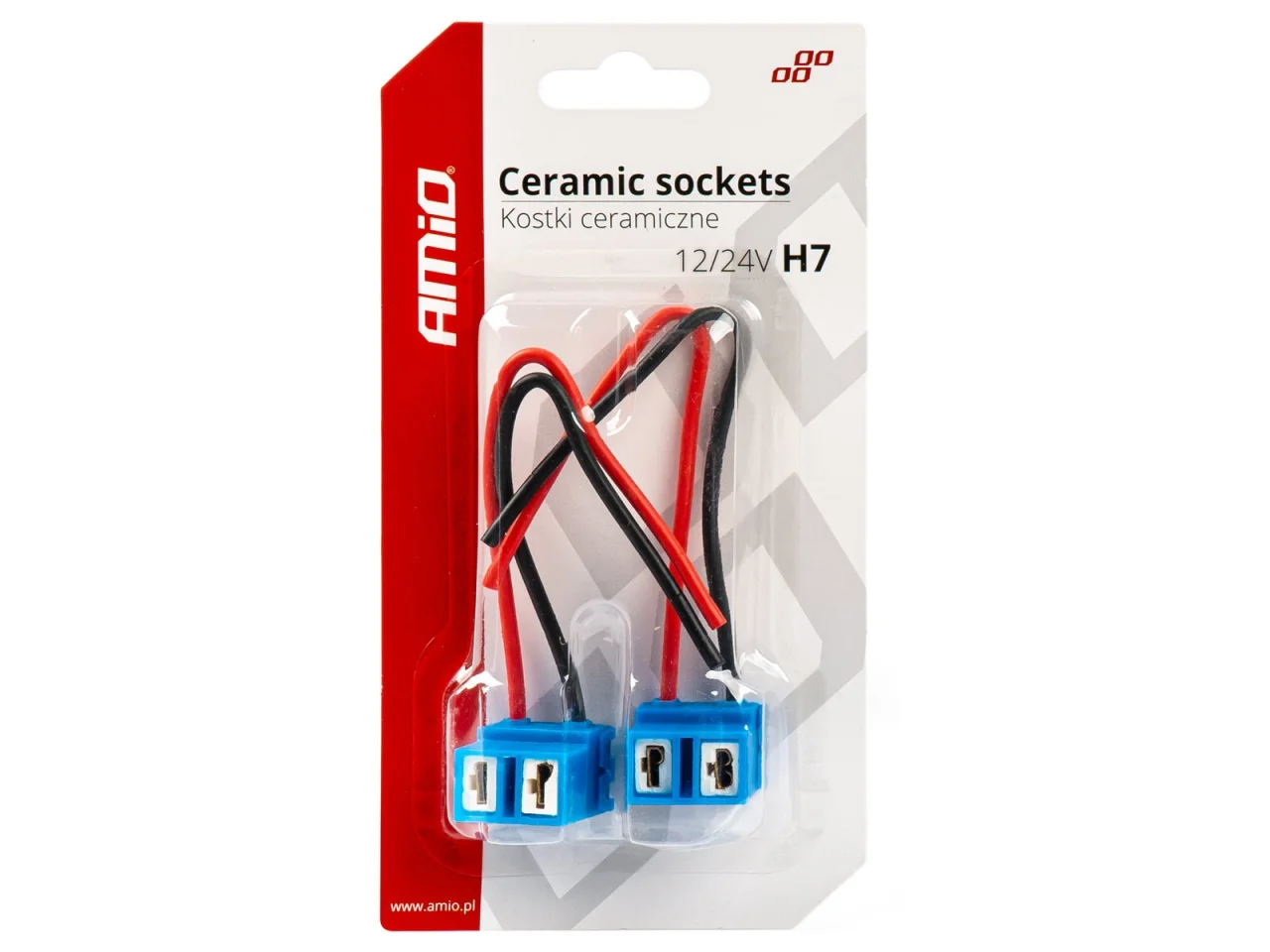Złącze elektryczne / gniazdo do żarówki H7 boczne (ceramiczne) 2szt. — ujęcie 3