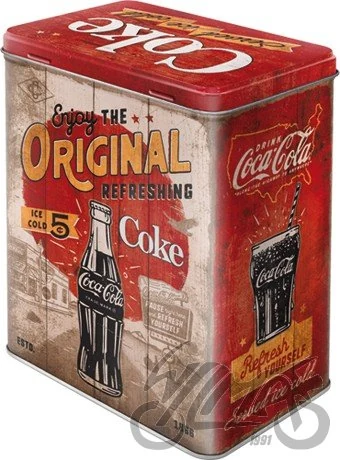 Puszka L Coca-Cola Original coke 30155 — ujęcie 2