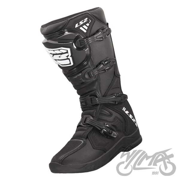 Buty motocyklowe LS2 Raptor — czarne, rozmiar 46