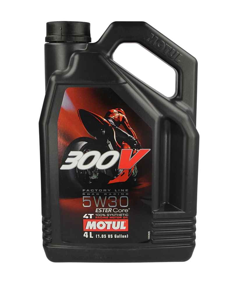 Olej 5W30 MOTUL 300 V factory line road 4T 4 l — ujęcie 3