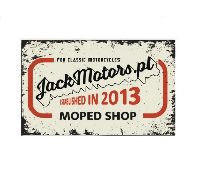 Naklejka 10 lat Jack Motors