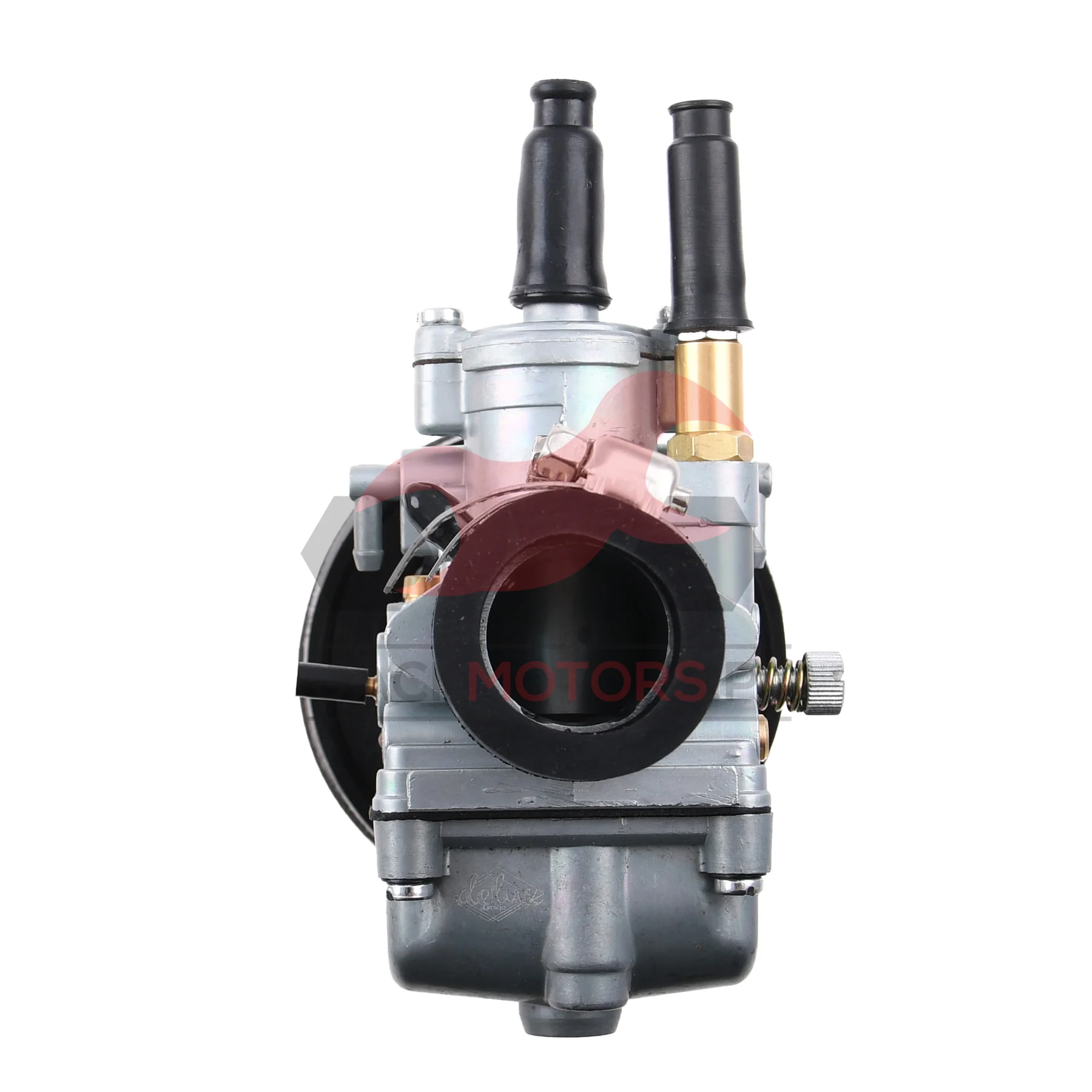 Gaźnik WSK 125 21 mm + króciec + filtr powietrza gąbka Dellorto Replika delux · ssanie na linkę — ujęcie 4