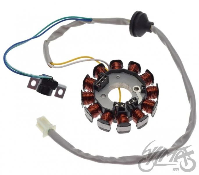 Stator iskrownik 12 cewek do MBK Yamaha Booster — ujęcie 1