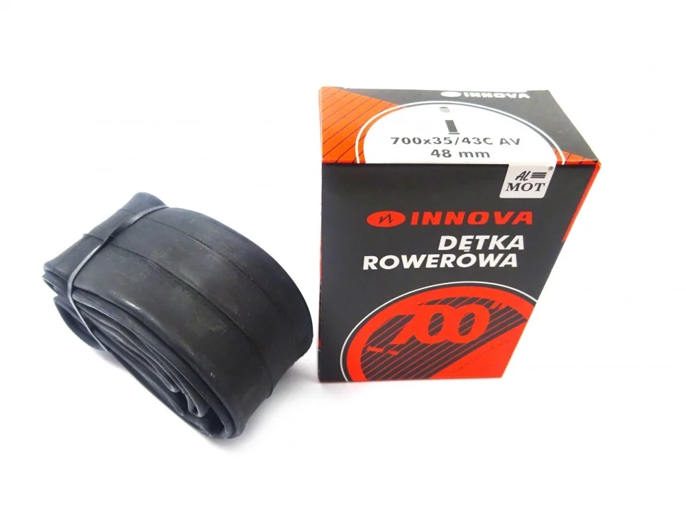 Dętka rowerowa Innova 700 × 35/43C (27 × 1 1/4/) AV 48 mm