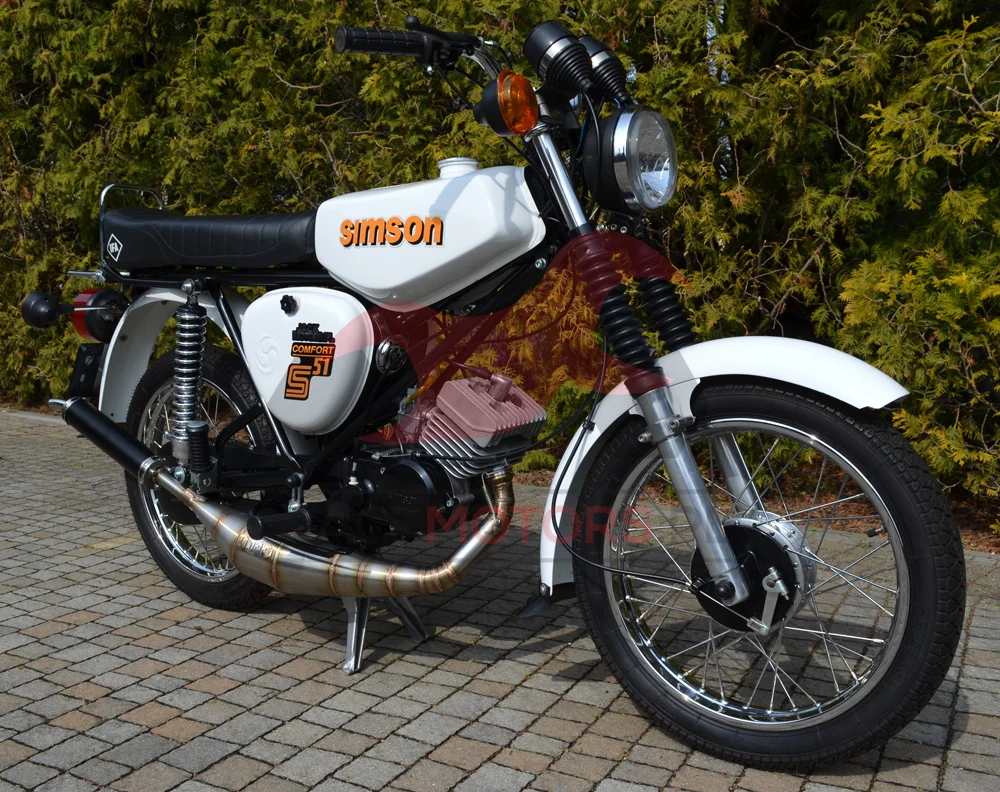 Tłumik Simson racing 85-110 cm³ DPR Performance · czarna Evo (VM7435) — ujęcie 3