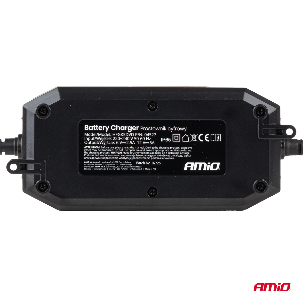 Prostownik cyfrowy AGM GEL STD LFP MAX 5A 6 V 12 V PRO — ujęcie 6