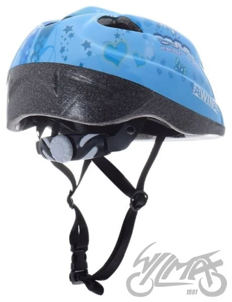 Kask rowerowy Awina by MOON dziecięcy S niebieski — HB5-2 — ujęcie 2