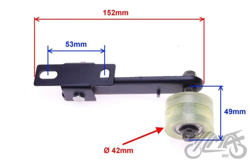 Napinacz łańcucha do Shineray ATV 250 ST-9C — komplet — ujęcie 2