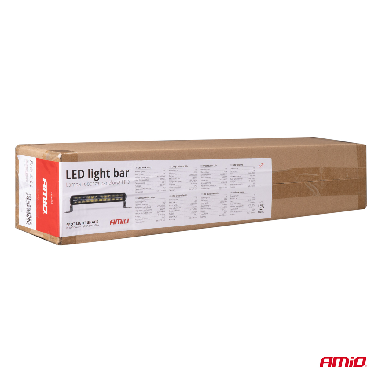 Lampa robocza panelowa LED BAR AWL71 120 W 6500K 12000lm 56 cm 12 V 24 V — ujęcie 14