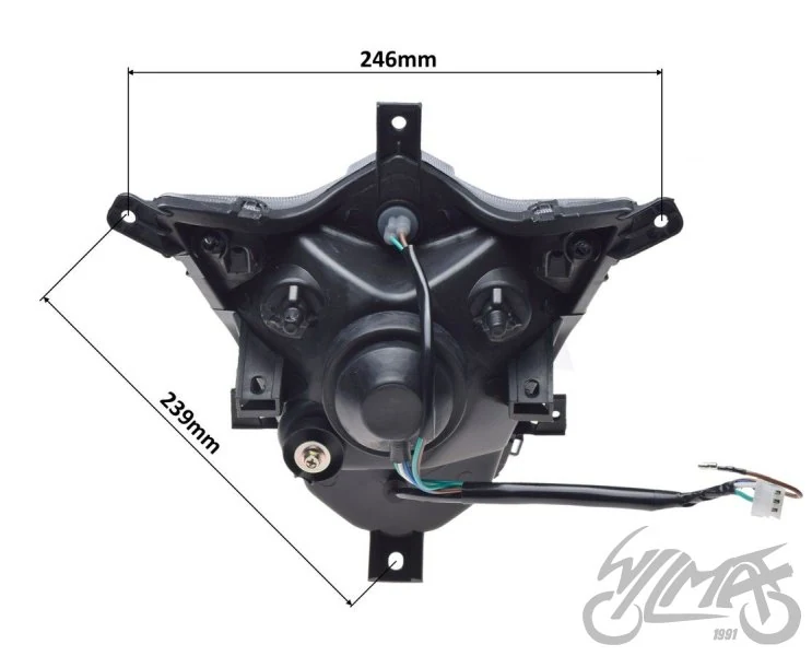 Lampa przód do Junaka 126 nowy model — ujęcie 3