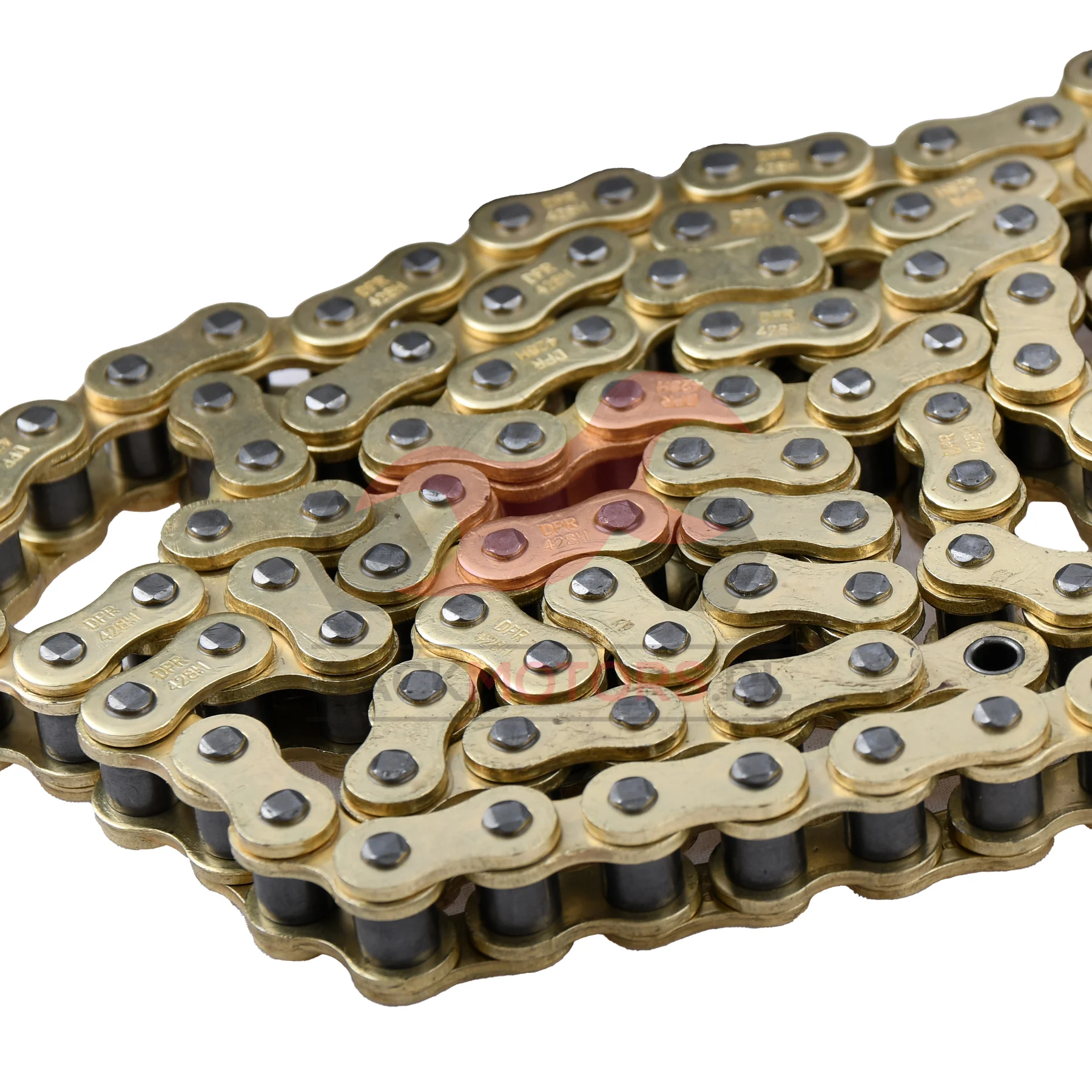 Łańcuch MZ ETZ 250 130 DPR Performance 428H złoty — ujęcie 2