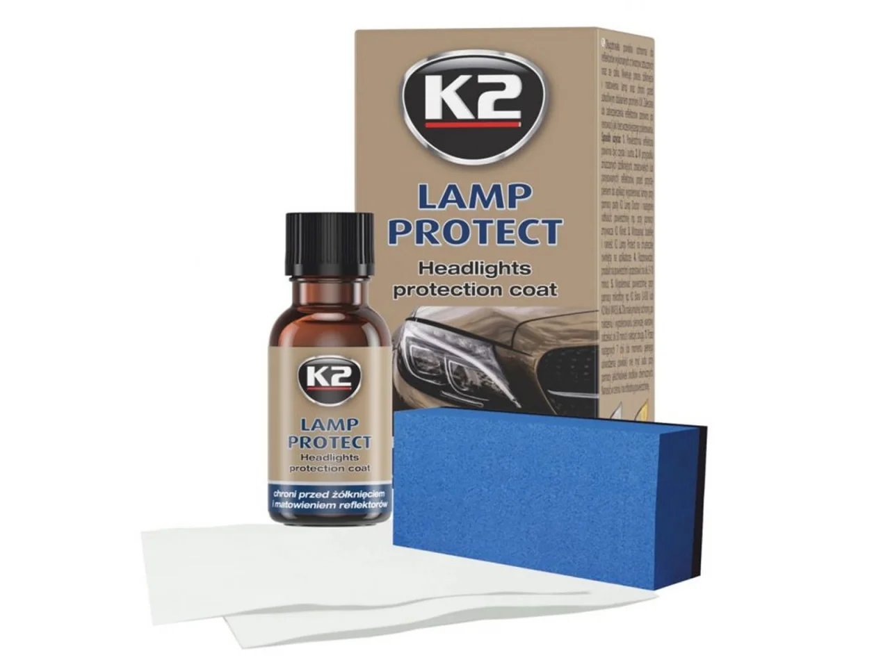 K2 LAMP PROTECT 10ml Powłoka ochronna na reflektory