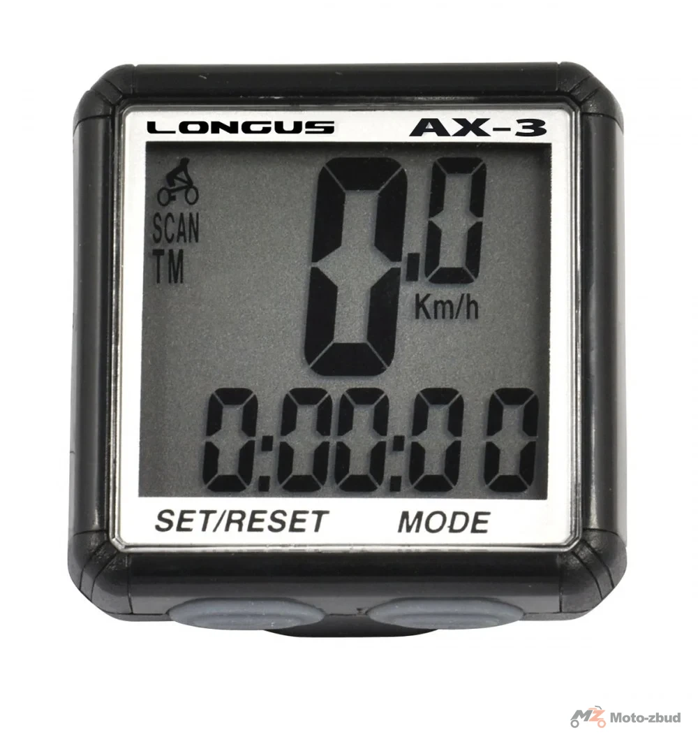 Komputerek 13 funkcyjny czarny AX3 Longus