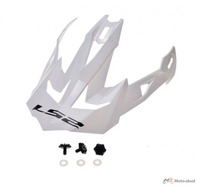 Daszek kasku MX470 gloss white