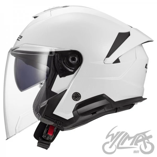 Kask LS2 OF618 Verso II Solid White — rozmiar 3XL — ujęcie 2
