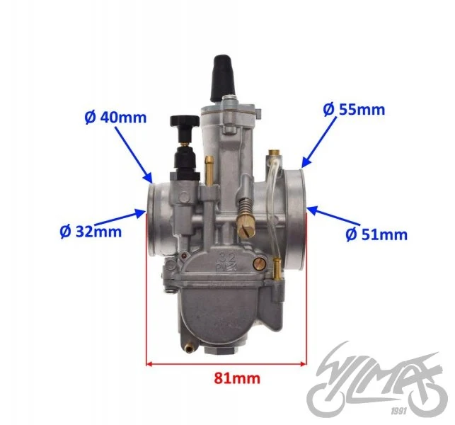 Gaźnik 32 mm tuning 150 cm³-350 cm³ — ujęcie 2