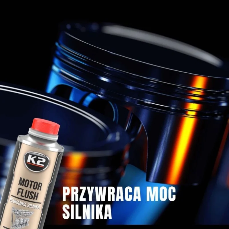 K2 motor FLUSH Płucze wnętrze silnika 250ml — ujęcie 5