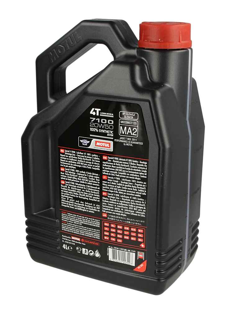 Olej 20W50 MOTUL 7100 4T 4 l MOTUL 104104 — ujęcie 16