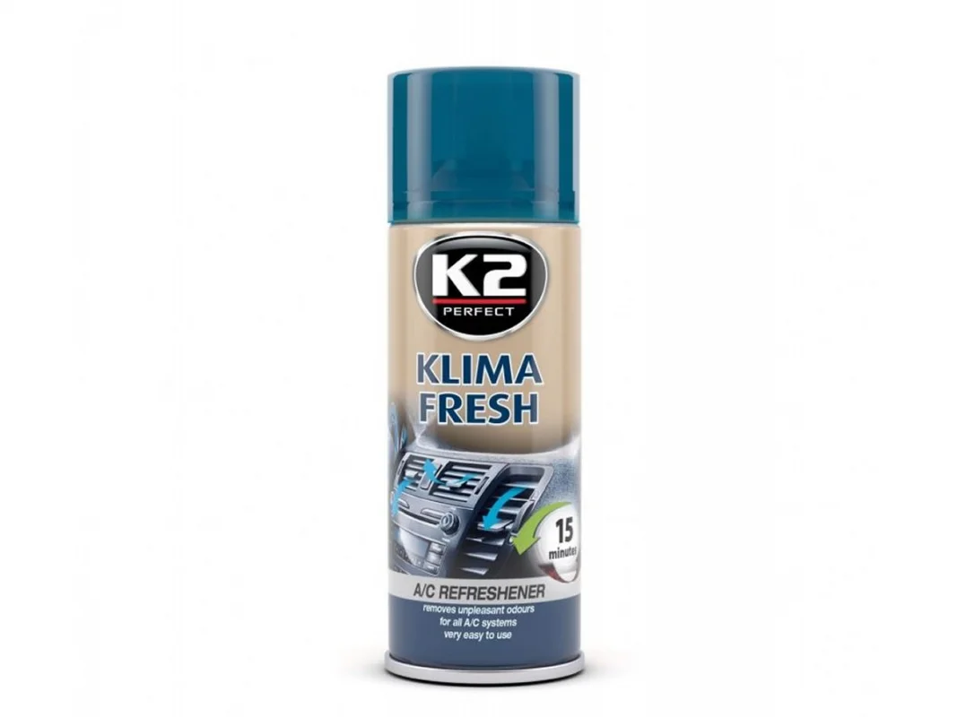K2 KLIMA FRESH Środek do odświeżania klimatyzacji LEMON 150ml — ujęcie 2